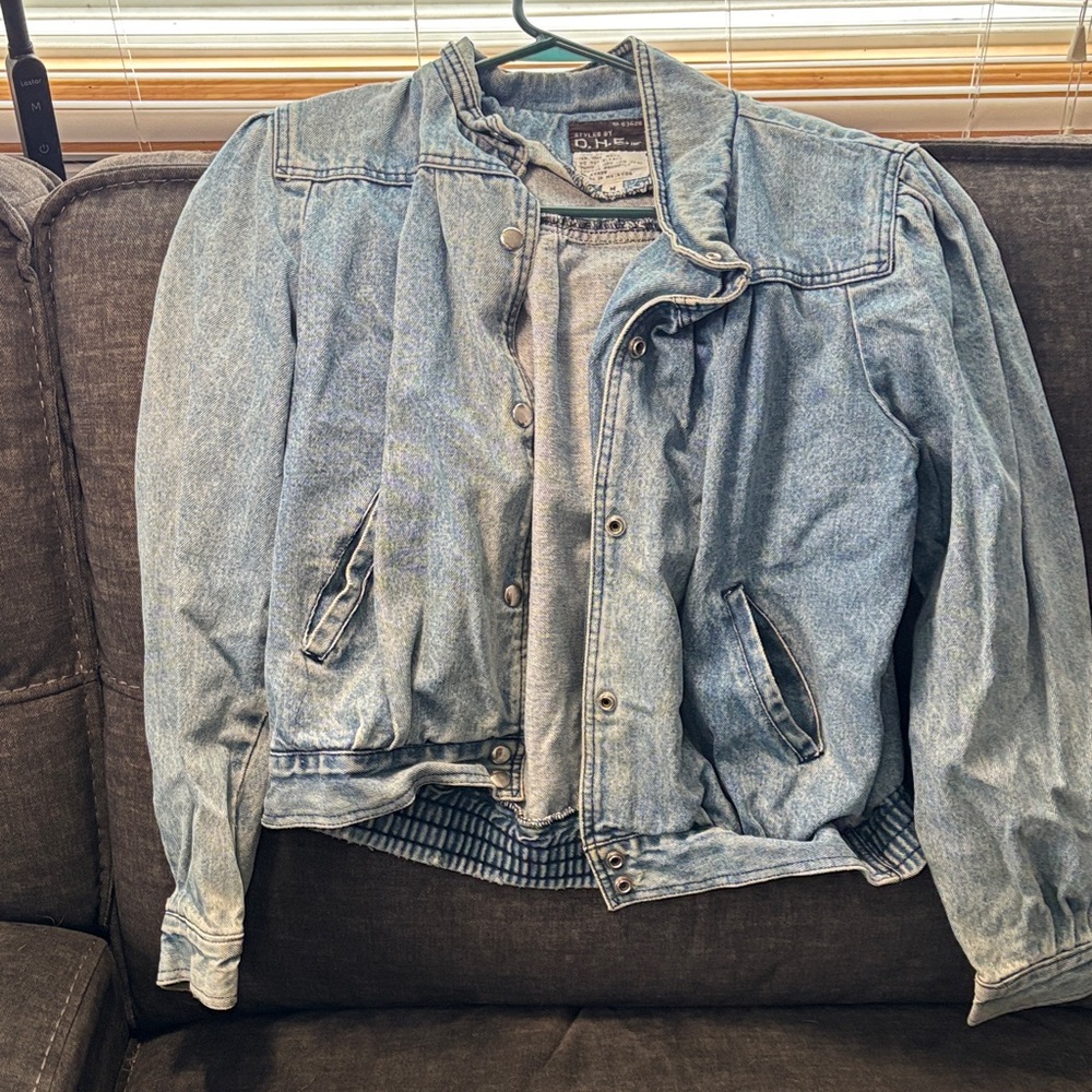 Stylish Light Blue Denim Jacket